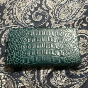 Green clutch. Banana Republic clutch